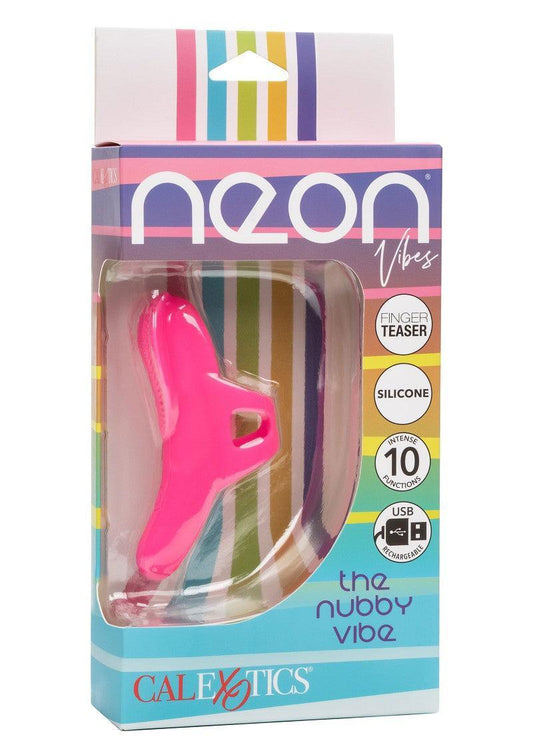 Neon Vibes The Nubby Vibe by CalExotics - Happytoys Sexshop: online sex shop for Feeling Happy & Easy 😊 - Discreet geleverd
