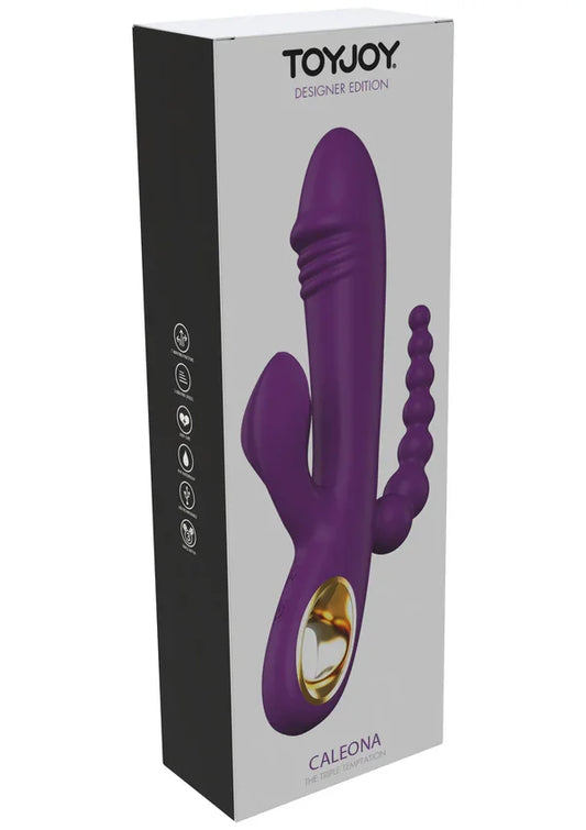 Caleona Triple Temptation by ToyJoy Designer Edition - Happytoys Sexshop: online sex shop for Feeling Happy & Easy 😊 - Discreet geleverd