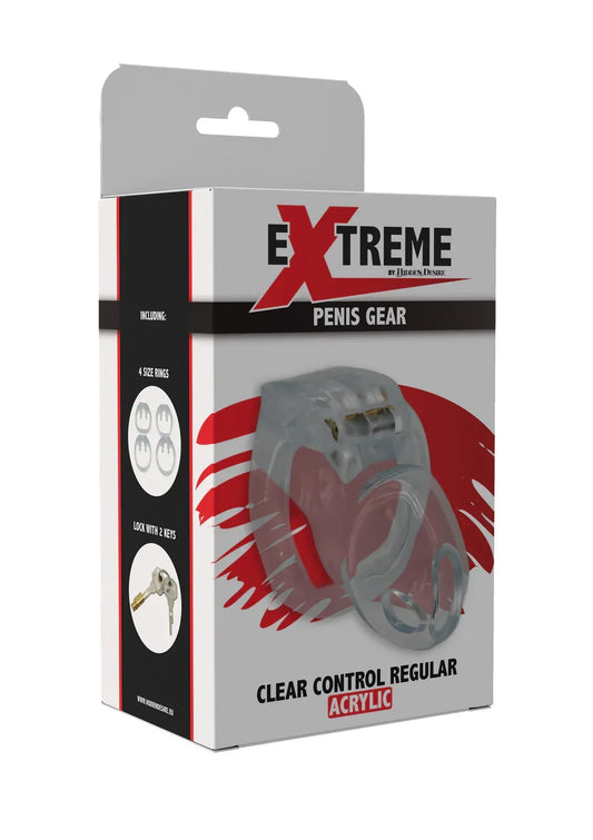 ClearControlCockCageRegularbyHiddenDesire2 @ Happytoys Sexshop: online sex shop for Feeling Happy & Easy π the erotic store owned by a woman