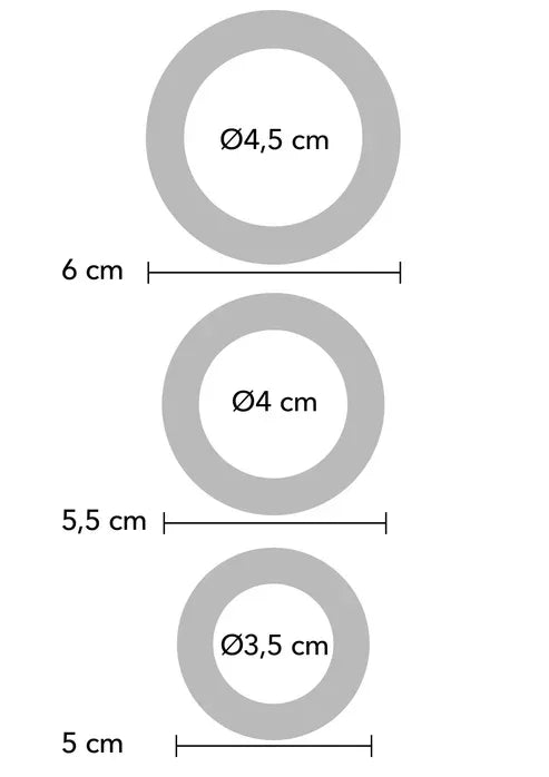 Cock Ring Set 3pcs by Playhouse