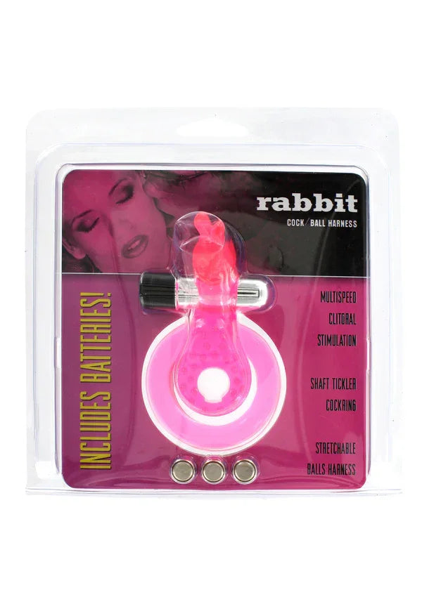 Cock & Ball Ring Rabbit Seven Creations - Happytoys Sexshop: online sex shop for Feeling Happy & Easy 😊 - Discreet geleverd