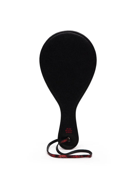 Sweet Anticipation Round Paddle Fifty Shades of Grey - Happytoys Sexshop: online sex shop for Feeling Happy & Easy 😊 - Discreet geleverd