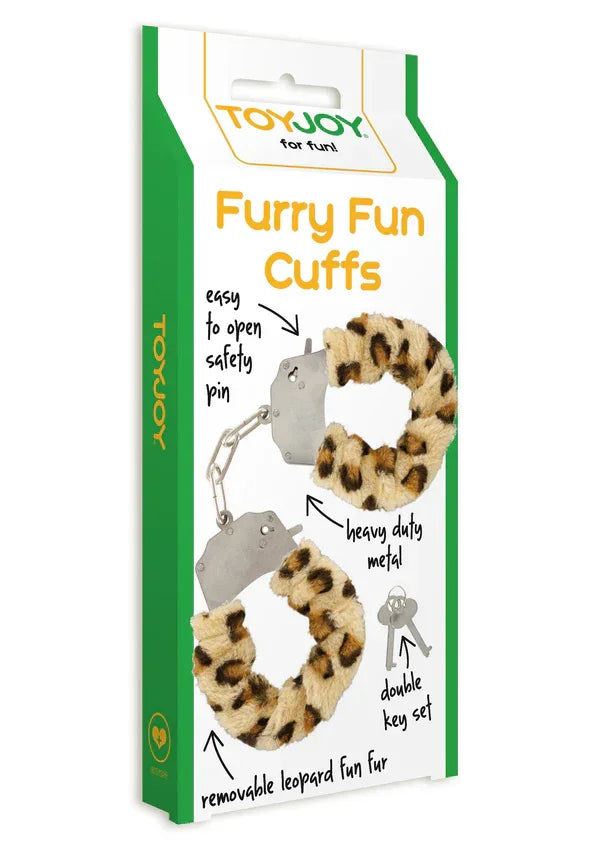 Furry Fun Cuffs by ToyJoy - Happytoys Sexshop: online sex shop for Feeling Happy & Easy π - Discreet geleverd