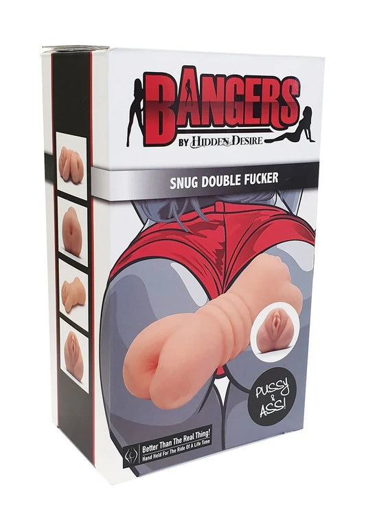 Bangers Snug Double Fucker Pussy/Ass by Hidden Desire - Happytoys Sexshop: online sex shop for Feeling Happy & Easy 😊 - Discreet geleverd