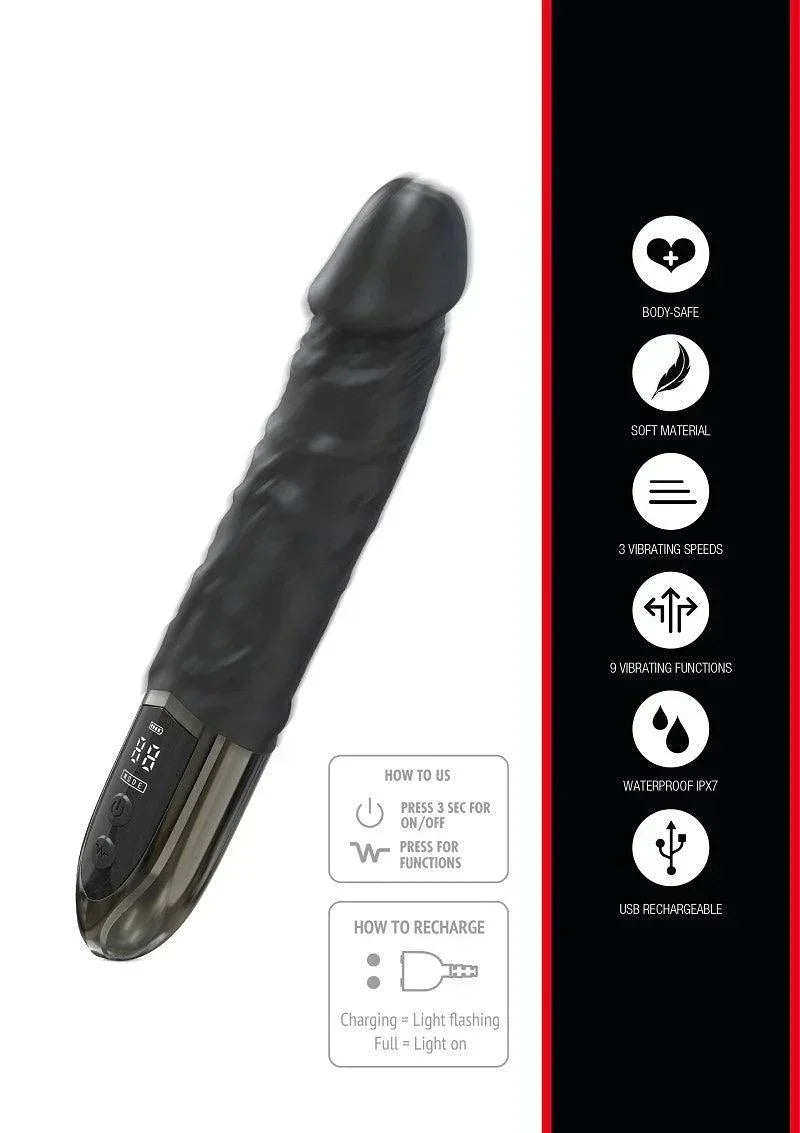 Extreme Anal Power Vibrator by Hidden Desire - Happytoys Sexshop: online sex shop for Feeling Happy & Easy 😊 - Discreet geleverd