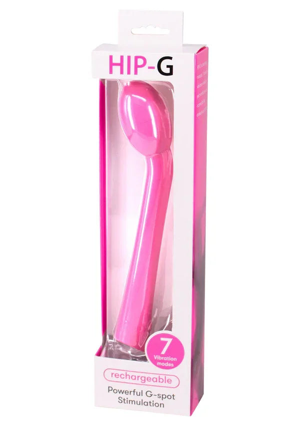 Hip-G Vibrator Pink by Seven Creations - Happytoys Sexshop: online sex shop for Feeling Happy & Easy 😊 - Discreet geleverd