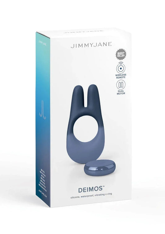 Jimmy Jane Deimos Cockring met clitoris stimulatie - Happytoys Sexshop: online sex shop for Feeling Happy & Easy 😊 - Discreet geleverd