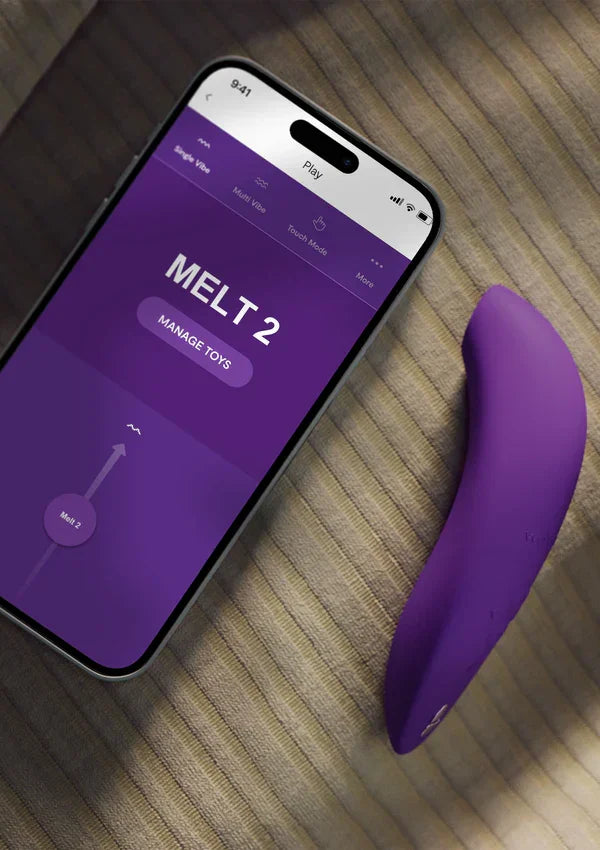 Melt 2 Airpressure Vibrator Purple by WeVibe - Happytoys Sexshop: online sex shop for Feeling Happy & Easy 😊 - Discreet geleverd
