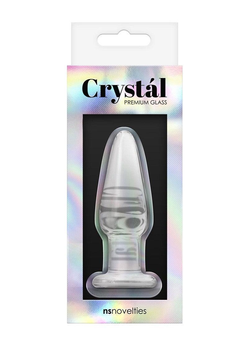 NS-Novelties-Crystal-Tapered-Plug-Small-kleine-buttplug-Happytoys-Sexshop-liever-Happy-dan-Easy-6424 @ Happytoys Sexshop: online sex shop for Feeling Happy & Easy π the erotic store owned by a woman