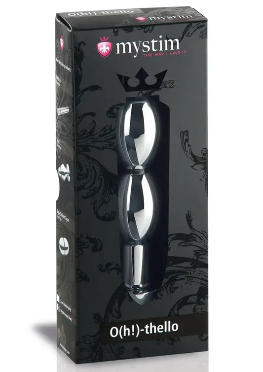 Oh-Thello Oval Plug by MyStim - Happytoys Sexshop: online sex shop for Feeling Happy & Easy π - Discreet geleverd