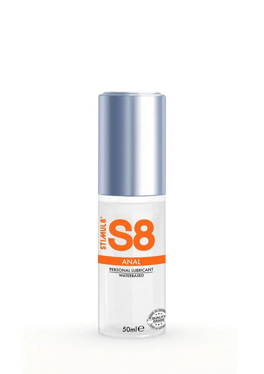 S8 Waterbased Anal Lube 50ml Anaal Glijmiddel - Happytoys Sexshop: online sex shop for Feeling Happy & Easy 😊 - Discreet geleverd