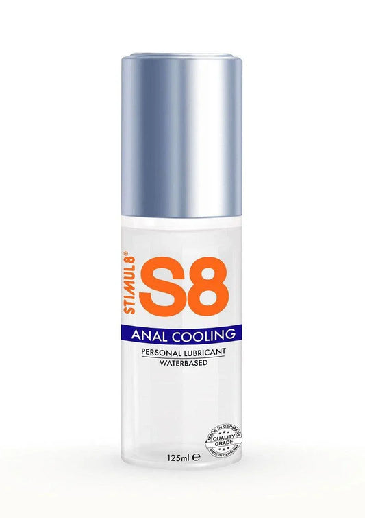 S8 Waterbased Cooling Anal Lube 125ml Verkoelend anaal glijmiddel - Happytoys Sexshop: online sex shop for Feeling Happy & Easy 😊 - Discreet geleverd