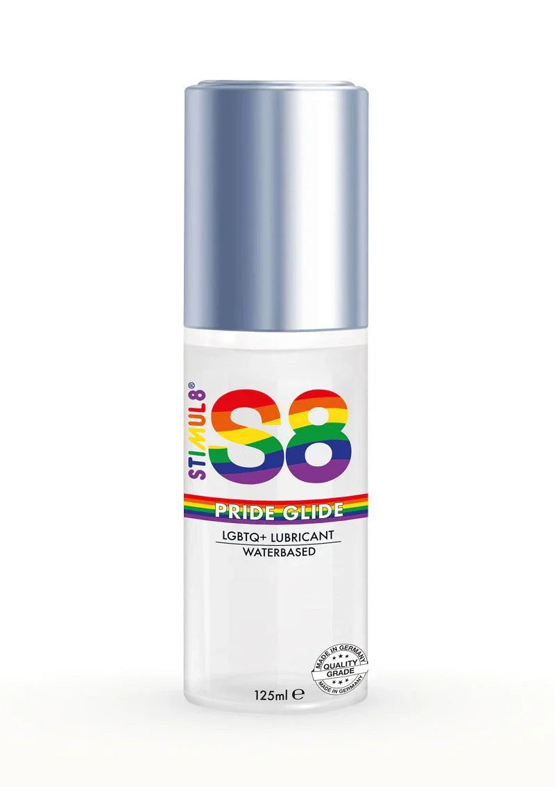 ♂ ♀ S8 Waterbased Pride Glide Lube 125ml Glijmiddel - Happytoys Sexshop: online sex shop for Feeling Happy & Easy 😊 - Discreet geleverd