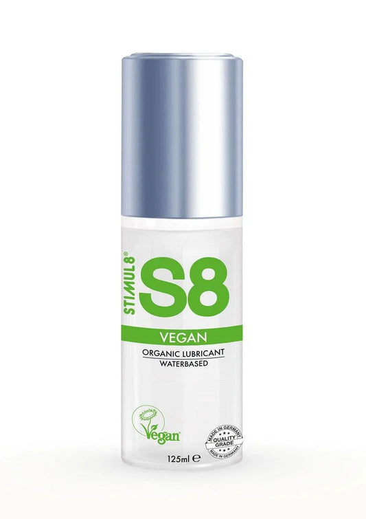 S8 Waterbased Vegan Lube 125ml - Happytoys Sexshop: online sex shop for Feeling Happy & Easy 😊 - Discreet geleverd