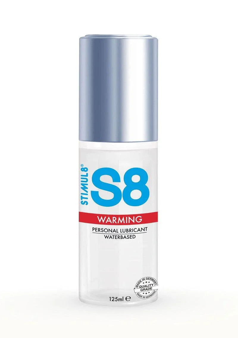 S8 Waterbased Warming Lube 125ml - Happytoys Sexshop: online sex shop for Feeling Happy & Easy 😊 - Discreet geleverd