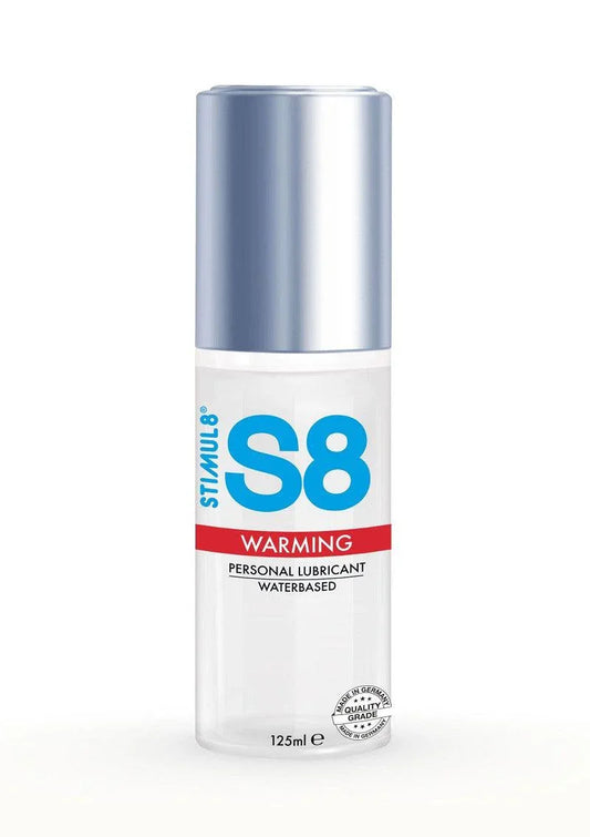 S8 Waterbased Warming Lube 125ml - Happytoys Sexshop: online sex shop for Feeling Happy & Easy 😊 - Discreet geleverd