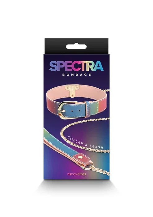 Spectra Bondage Collar & Leash @ NS Novelties - Happytoys Sexshop: online sex shop for Feeling Happy & Easy 😊 - Discreet geleverd
