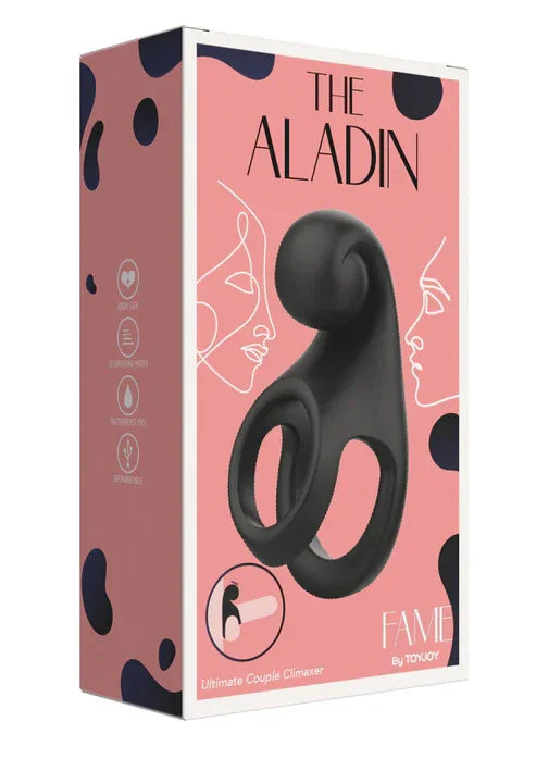 The Aladin Ultimate Couple Ring by ToyJoy - Happytoys Sexshop: online sex shop for Feeling Happy & Easy 😊 - Discreet geleverd