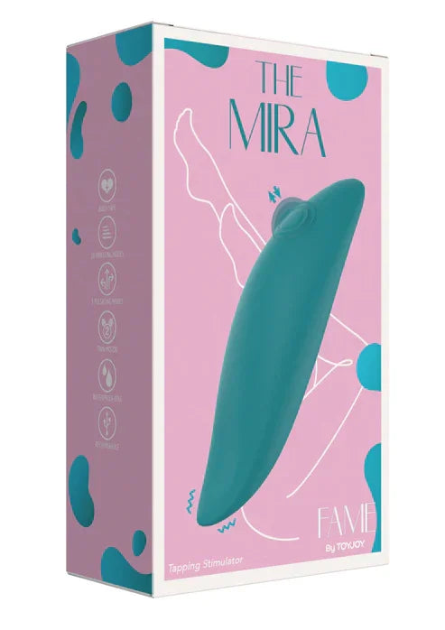 The Mira Tapping Stimulator by ToyJoy - Happytoys Sexshop: online sex shop for Feeling Happy & Easy 😊 - Discreet geleverd