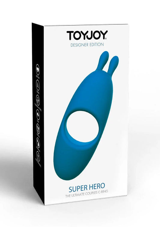 Superhero Couples C-Ring by ToyJoy - Happytoys Sexshop: online sex shop for Feeling Happy & Easy 😊 - Discreet geleverd