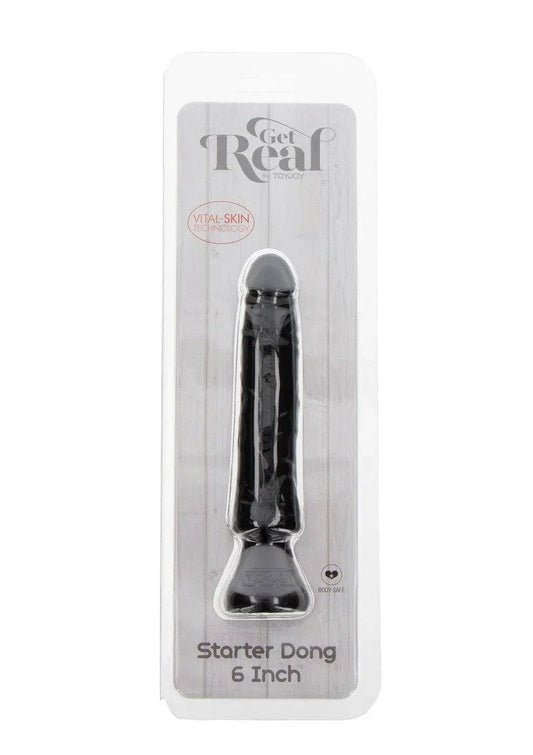 ToyJoy-Get-Real-Starter-Dong-6-Black-Happytoys-Sexshop-liever-Happy-dan-Easy-1603 @ Happytoys Sexshop: online sex shop for Feeling Happy & Easy π the erotic store owned by a woman