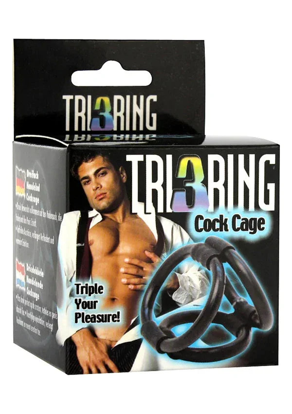TriRingCockCagebySevenCreations2 @ Happytoys Sexshop: online sex shop for Feeling Happy & Easy ๐ the erotic store owned by a woman