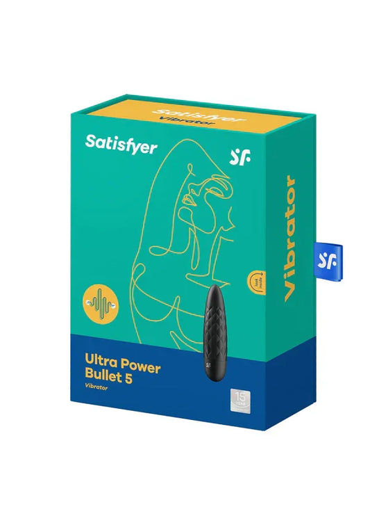 Ultra Power Bullet 5 vibrator by Satisfyer - Happytoys Sexshop: online sex shop for Feeling Happy & Easy 😊 - Discreet geleverd