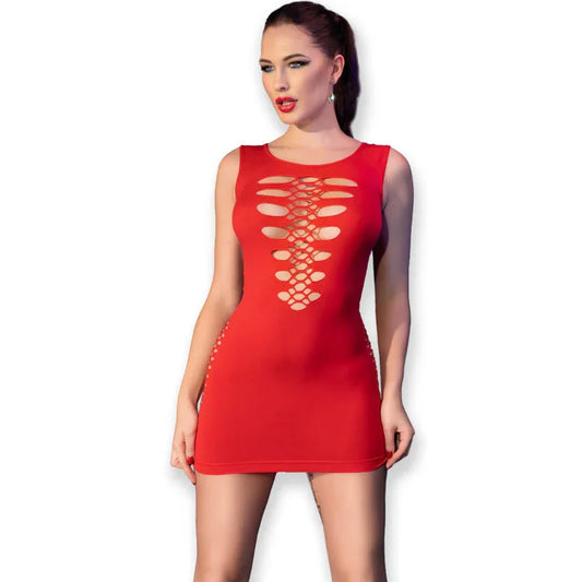 CHILIROSE - CR 4622 DRESS RED S/M - Happytoys Sexshop: online sex shop for Feeling Happy & Easy 😊 - Discreet geleverd