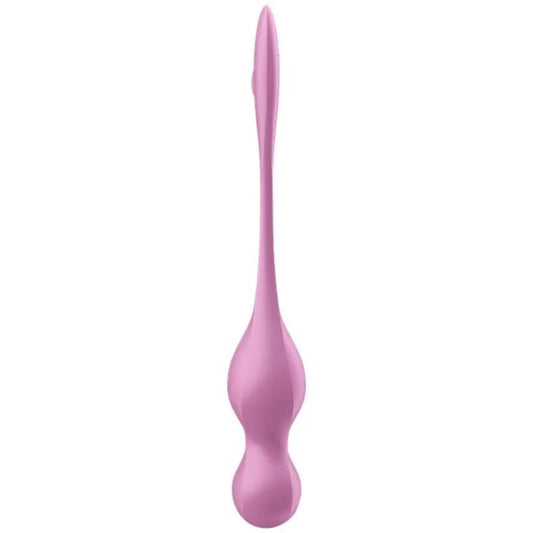 SATISFYER - LOVE BIRDS VIBRATING KEGEL BALLS PINK - Happytoys Sexshop: online sex shop for Feeling Happy & Easy π - Discreet geleverd