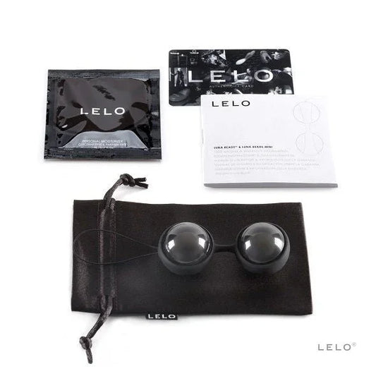 LELO - LUNA BEADS NOIR KEGEL BALLS - Happytoys Sexshop: online sex shop for Feeling Happy & Easy π - Discreet geleverd