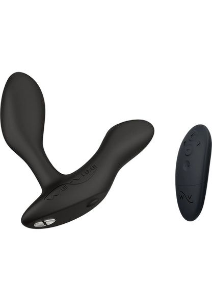 Vector + seksspeeltje van We-Vibe set: zwarte plug en beschermkapje