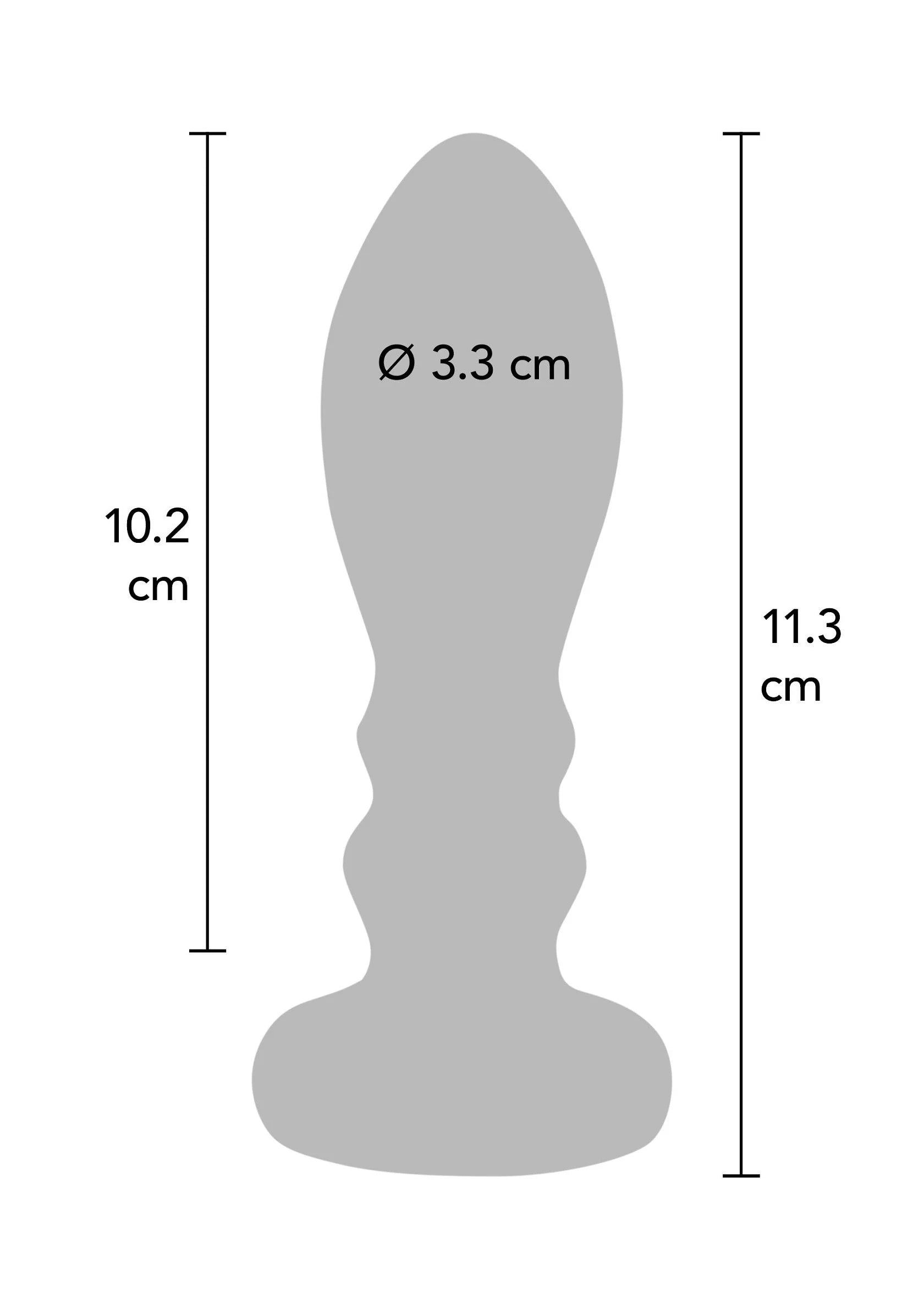 Beste vandaag nog: The Slider Vibrating Plug Large - bij Happytoys Sexshop: online sex shop for Feeling Happy & Easy 😊