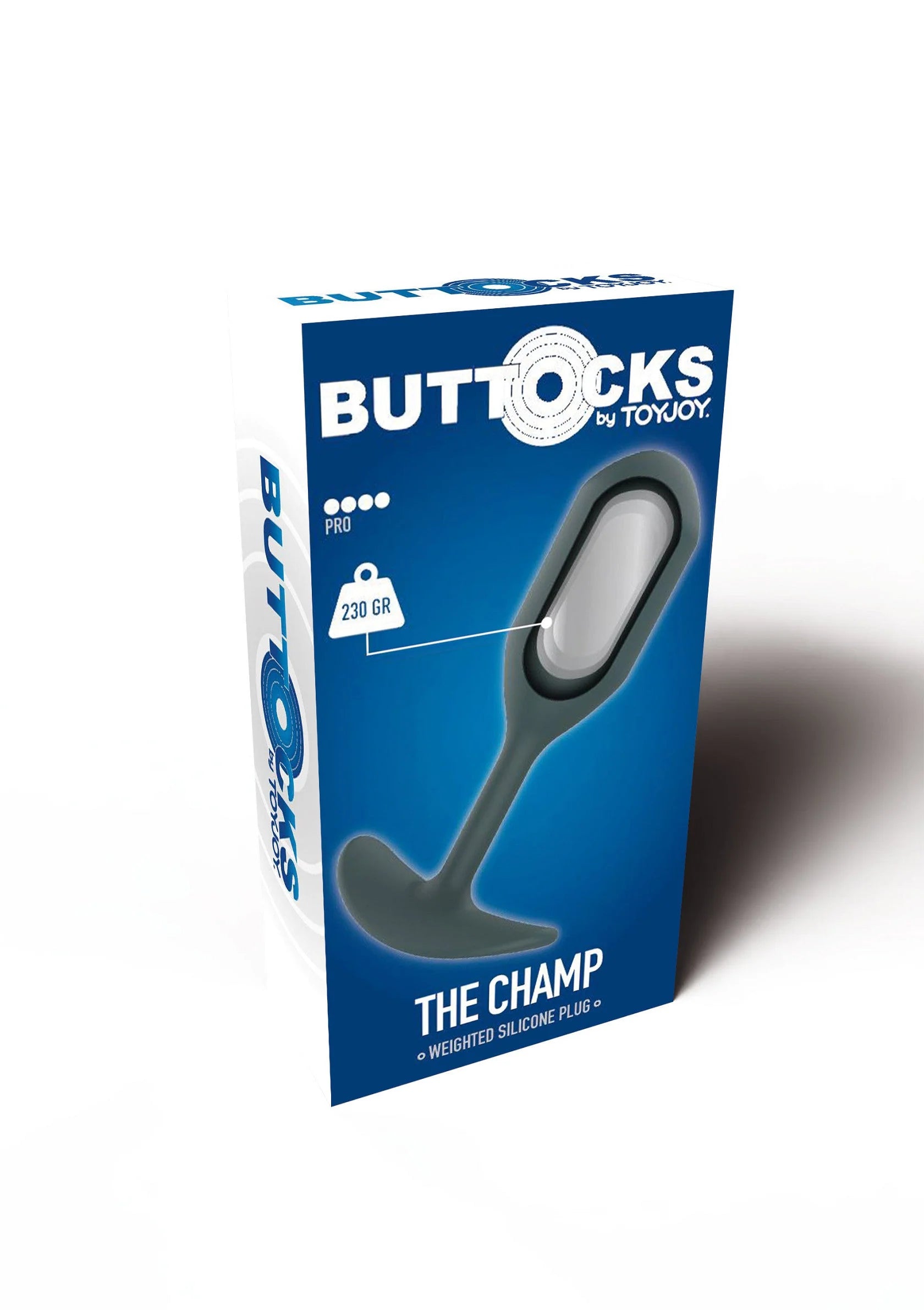 Beste vandaag nog: The Champ Weighted Plug - bij Happytoys Sexshop: online sex shop for Feeling Happy & Easy 😊