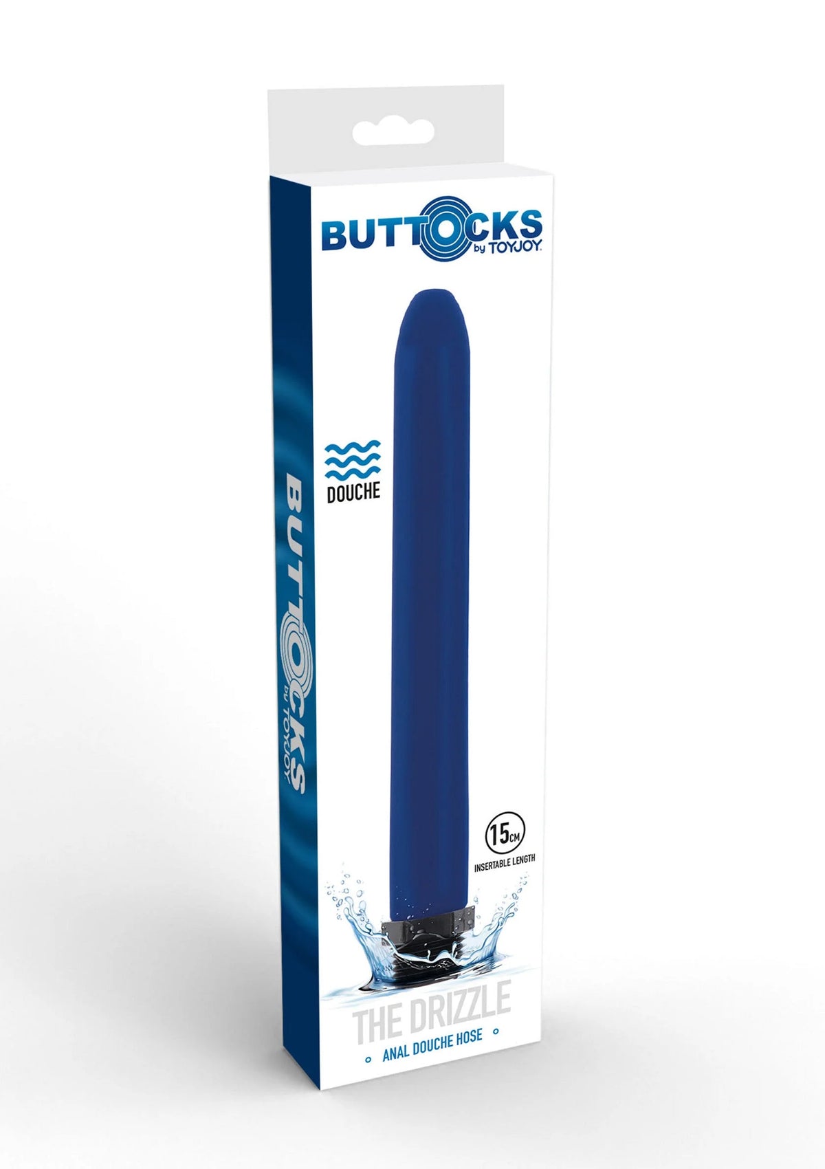 Beste vandaag nog: Buttocks The Drizzle Anal Douche 15cm by ToyJoy - bij Happytoys