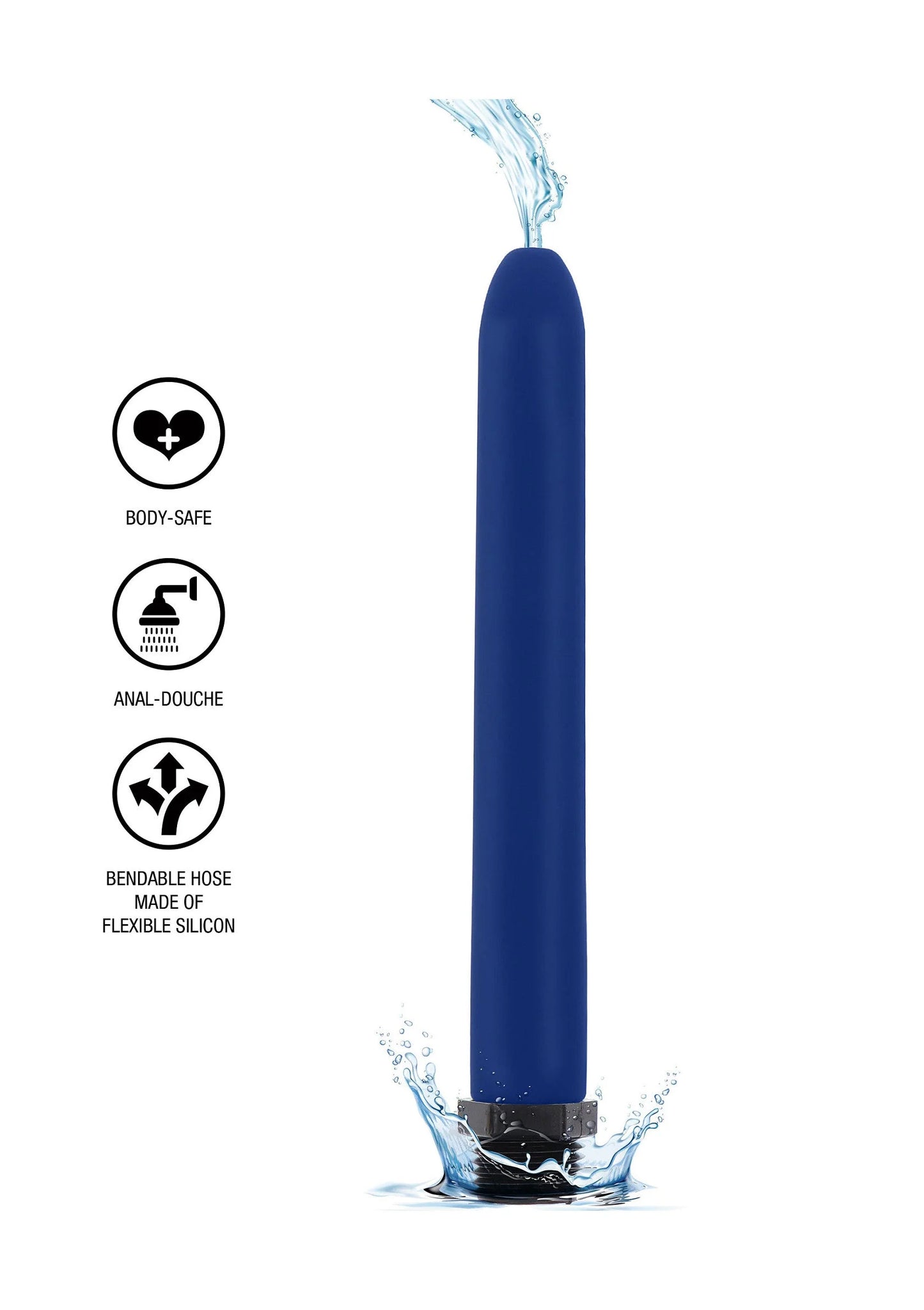 Beste vandaag nog: Buttocks The Drizzle Anal Douche 15cm by ToyJoy - bij Happytoys