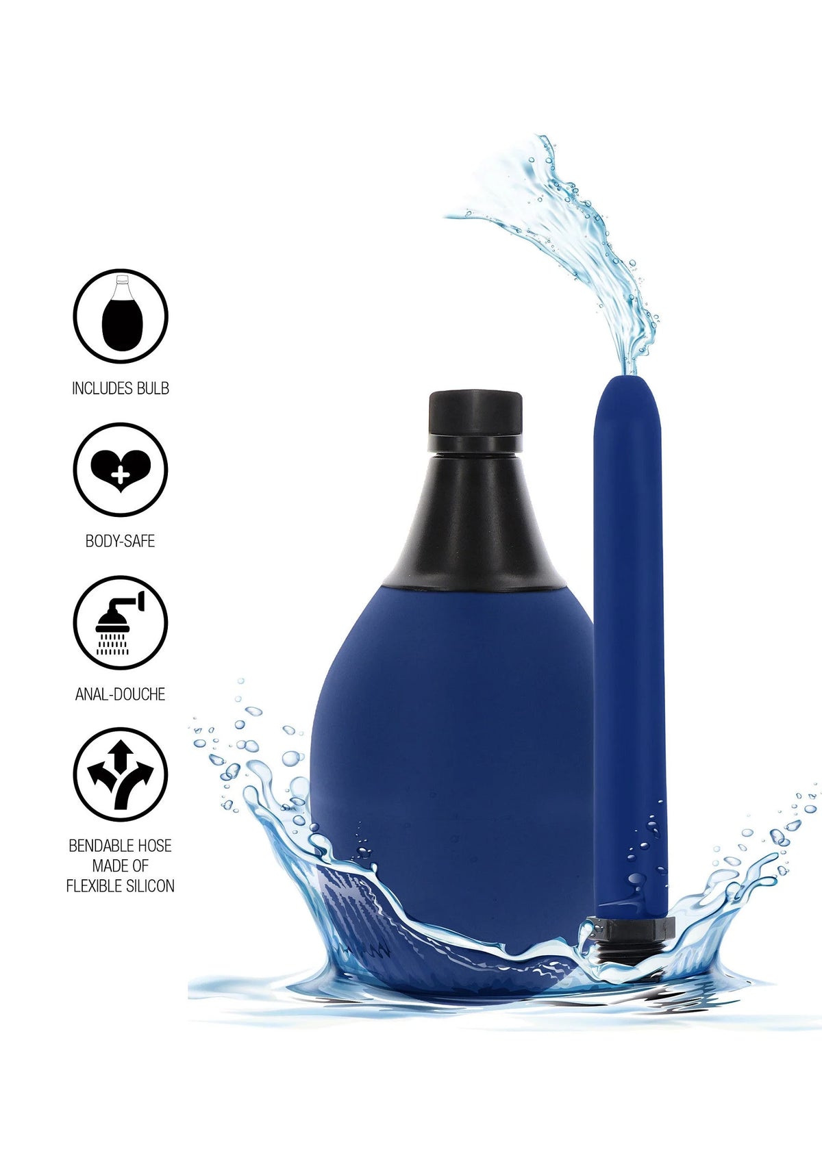 Beste vandaag nog: Reservoir Anal Douche 475 ml - bij Happytoys Sexshop: online sex shop for Feeling Happy & Easy 😊