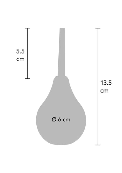 Beste vandaag nog: Buttocks The Cleaner 75ml Anal Douche by ToyJoy - bij Happytoys