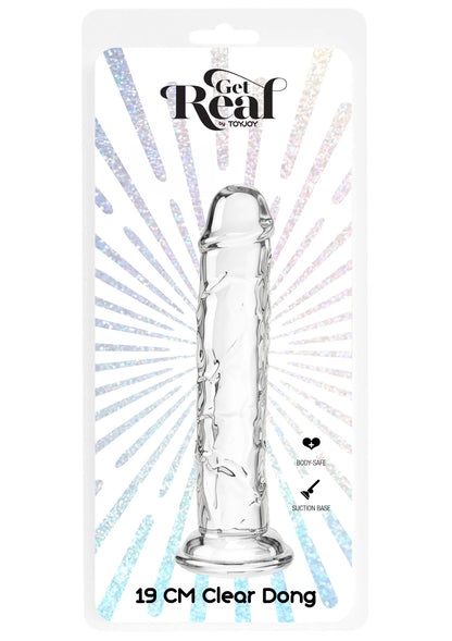 Beste vandaag nog: Get Real Clear Dong 7.5' by ToyJoy - bij Happytoys