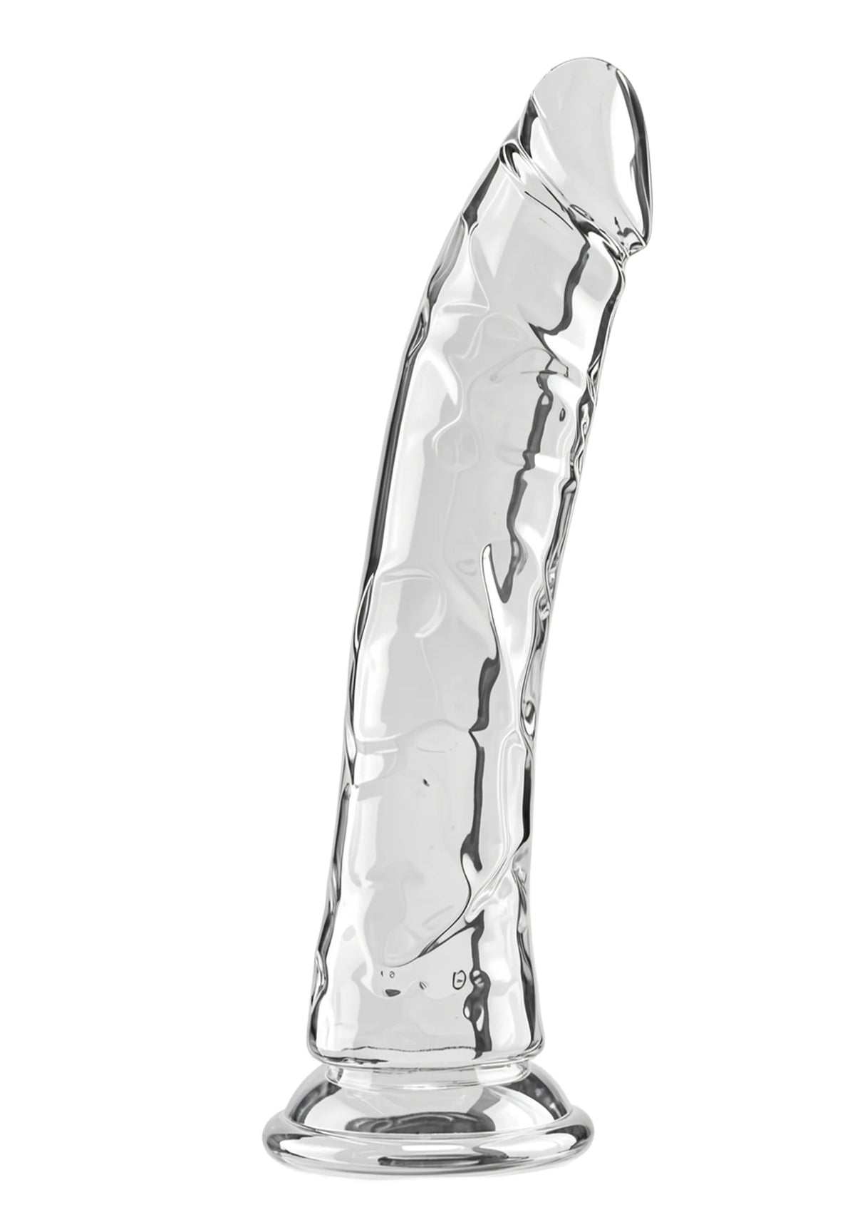 Beste vandaag nog: Get Real Clear Dong 9' by ToyJoy - bij Happytoys - Default Title - 10128 - CLEAR
