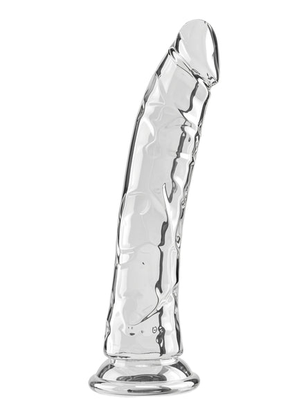 Beste vandaag nog: Get Real Clear Dong 9' by ToyJoy - bij Happytoys - Default Title - 10128 - CLEAR