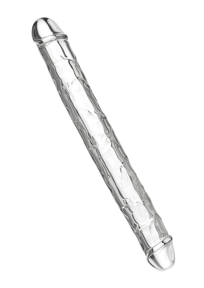 Beste vandaag nog: Get Real Clear Double Dong 13' by ToyJoy - bij Happytoys - Default Title - 10129 - CLEAR