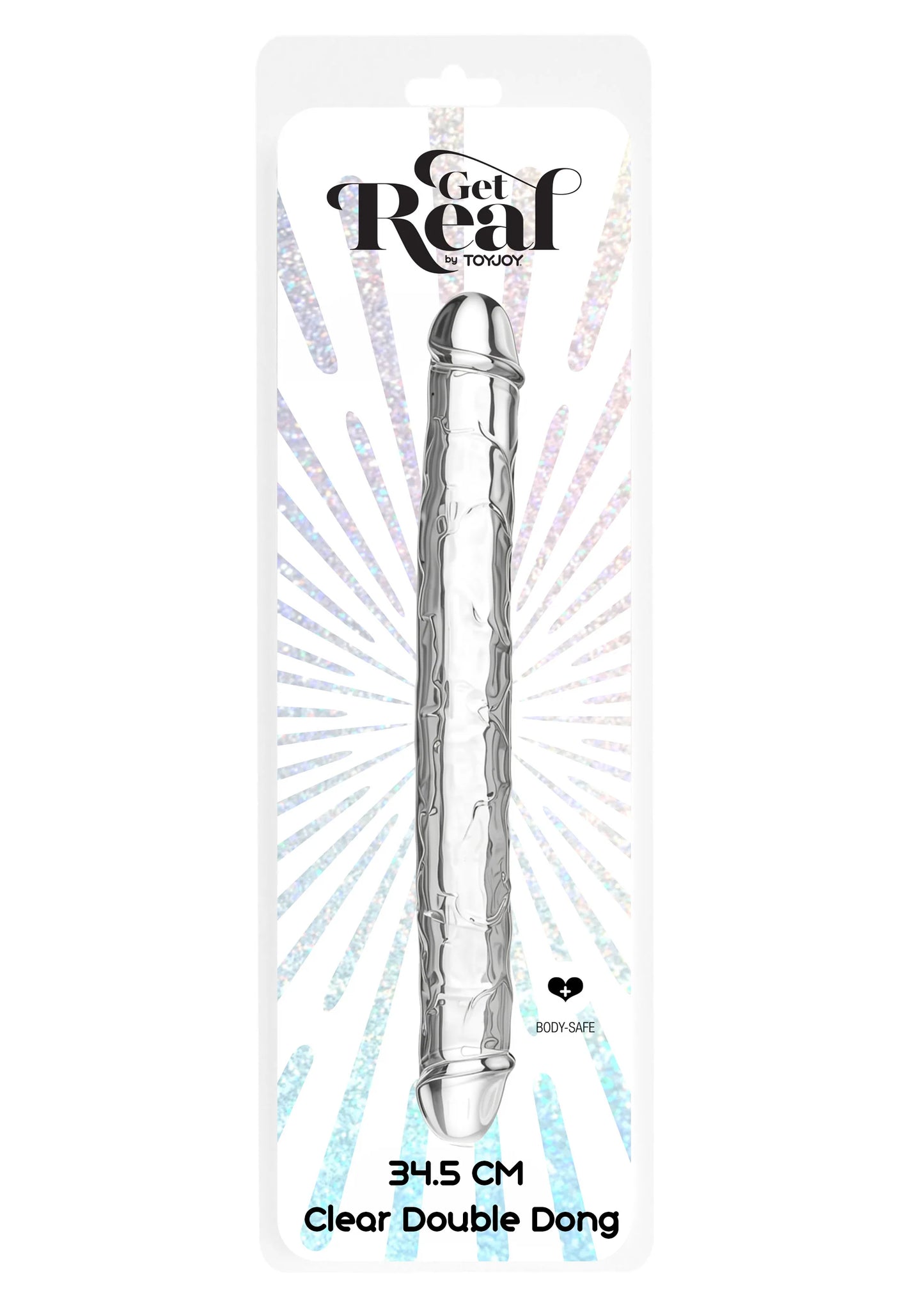 Beste vandaag nog: Get Real Clear Double Dong 13' by ToyJoy - bij Happytoys