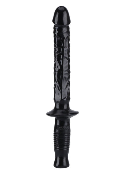 Beste vandaag nog: Dong The Manhandler PVC 38 cm - bij Happytoys Sexshop: online sex shop for Feeling Happy & Easy 😊 - Default Title - 10136 - BLACK