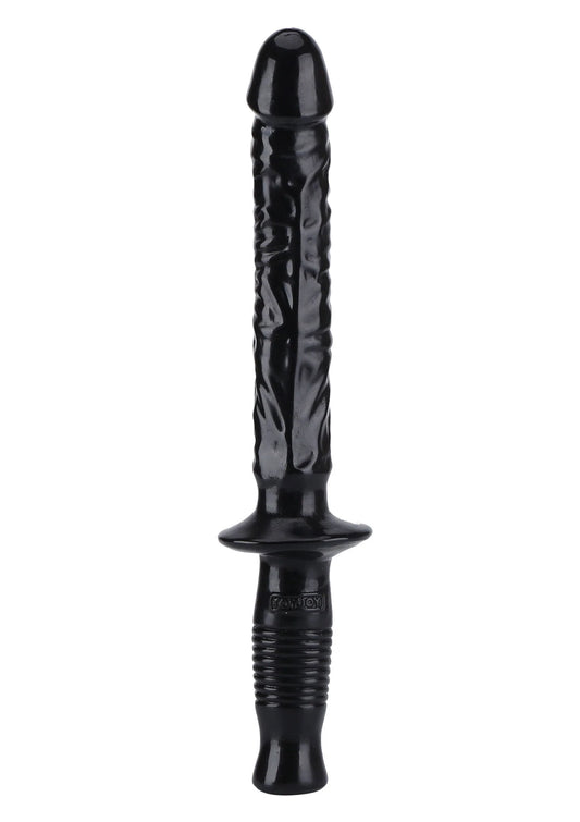 Beste vandaag nog: Dong The Manhandler PVC 38 cm - bij Happytoys Sexshop: online sex shop for Feeling Happy & Easy 😊 - Default Title - 10136 - BLACK