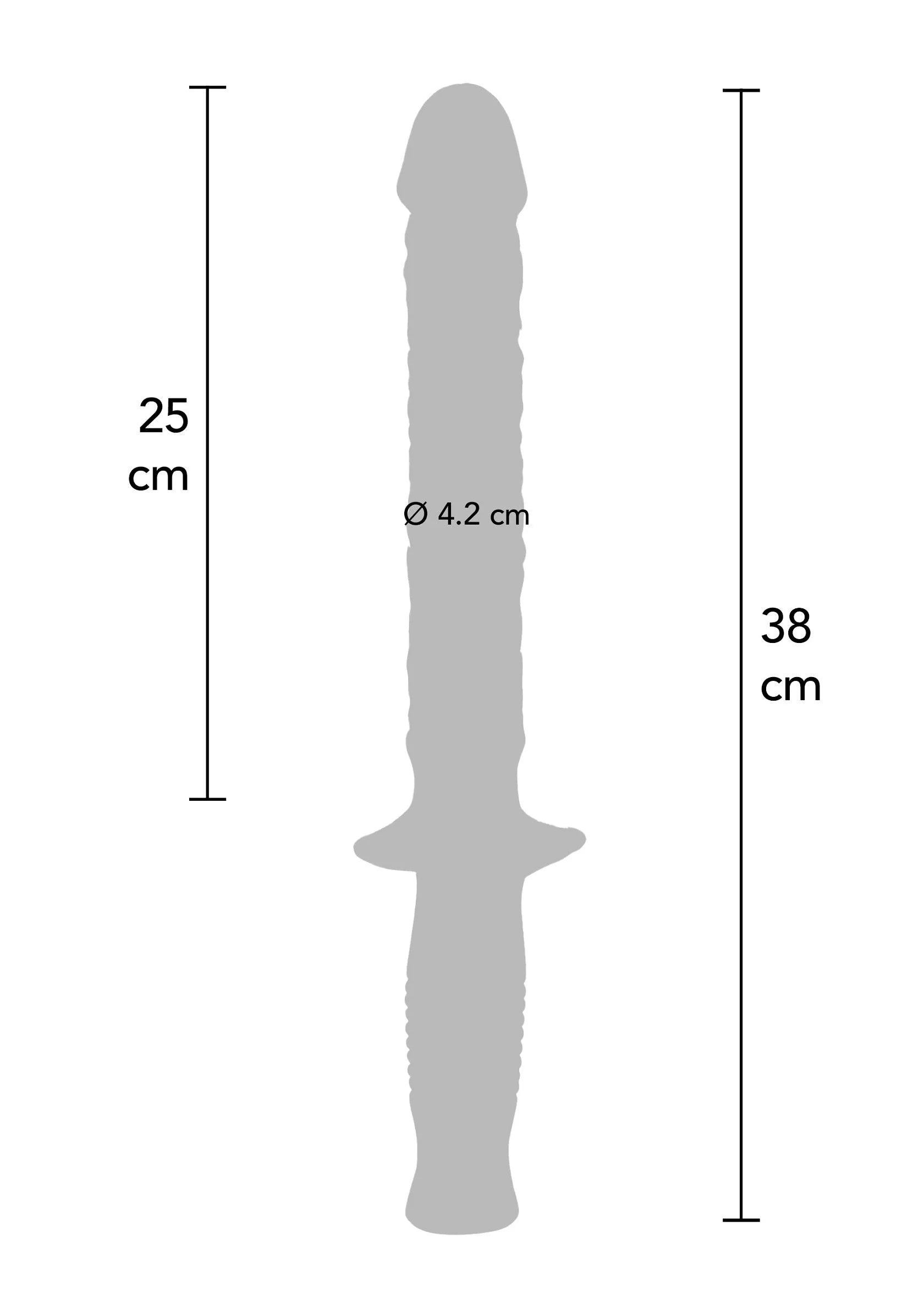 Beste vandaag nog: Dong The Manhandler PVC 38 cm - bij Happytoys Sexshop: online sex shop for Feeling Happy & Easy 😊
