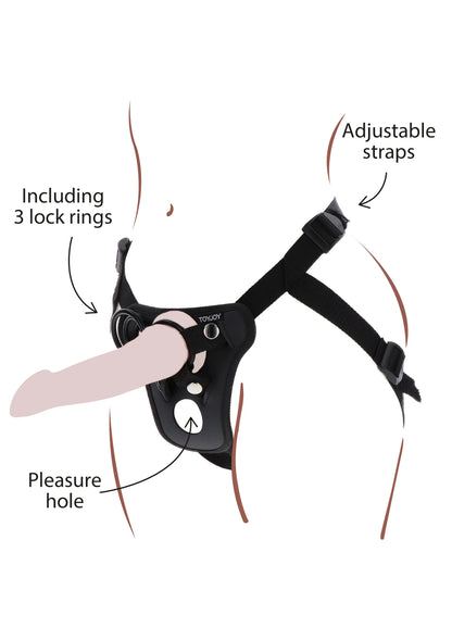 Beste vandaag nog: Strap - On Pleasure Hole Harness - bij Happytoys Sexshop: online sex shop for Feeling Happy & Easy 😊