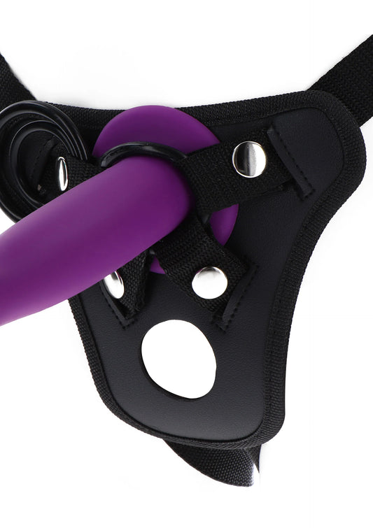 Beste vandaag nog: Strap - On Pleasure Hole Harness - bij Happytoys Sexshop: online sex shop for Feeling Happy & Easy 😊 - Default Title - 10142 - BLACK