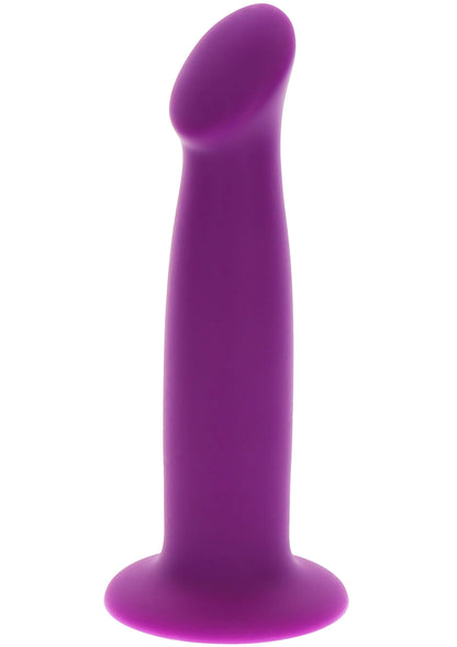 Beste vandaag nog: Harness Dong Goodhead Silicone 16 cm by ToyJoy Get Real - bij Happytoys Sexshop: online sex shop for Feeling Happy & Easy 😊 - Default Title - 10144 - PURPLE
