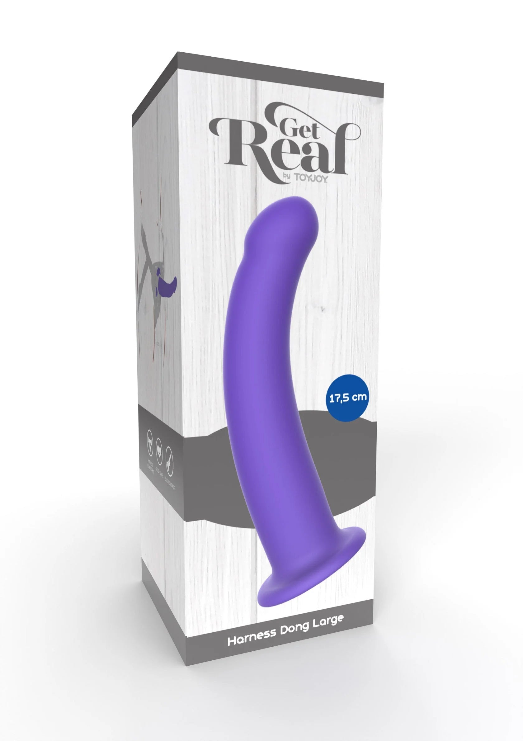 Beste vandaag nog: Get Real Harness Dong L by ToyJoy - bij Happytoys