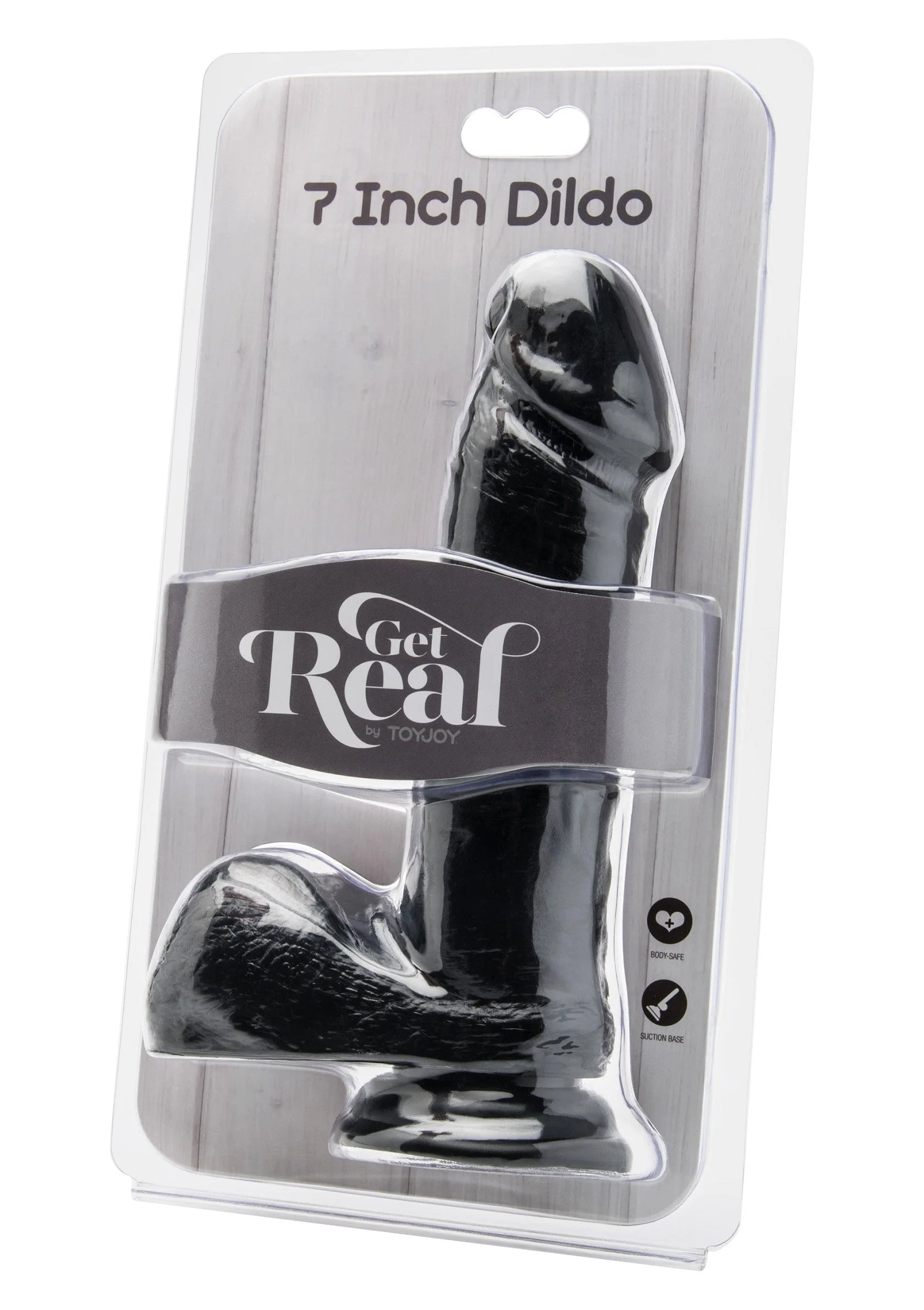 Beste vandaag nog: Dildo PVC 18 cm Black by ToyJoy - bij Happytoys Sexshop: Toys for Feeling Happy & Easy 😊